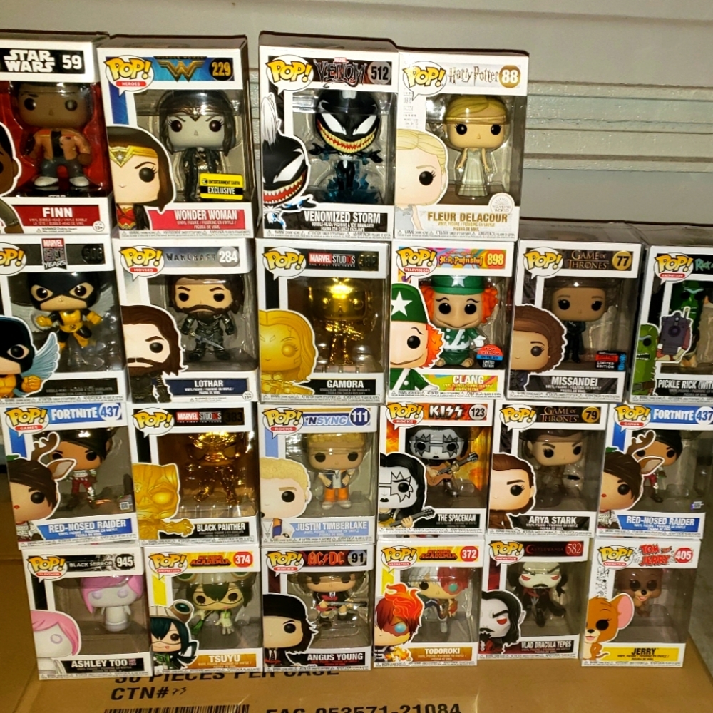 Various Funko Pops for Sale